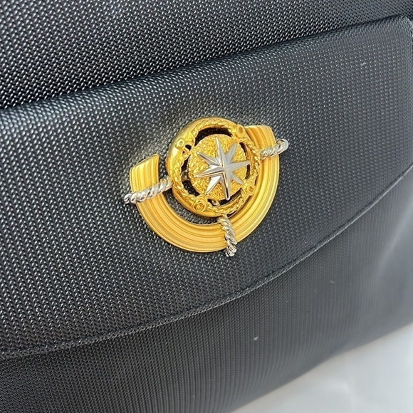 Rodo Vintage New Convertible Clutch Shoulder Crossbody Large Zip Bag - Picture 6 of 13